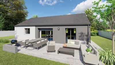 Maison - 88 m² - 5 pièces