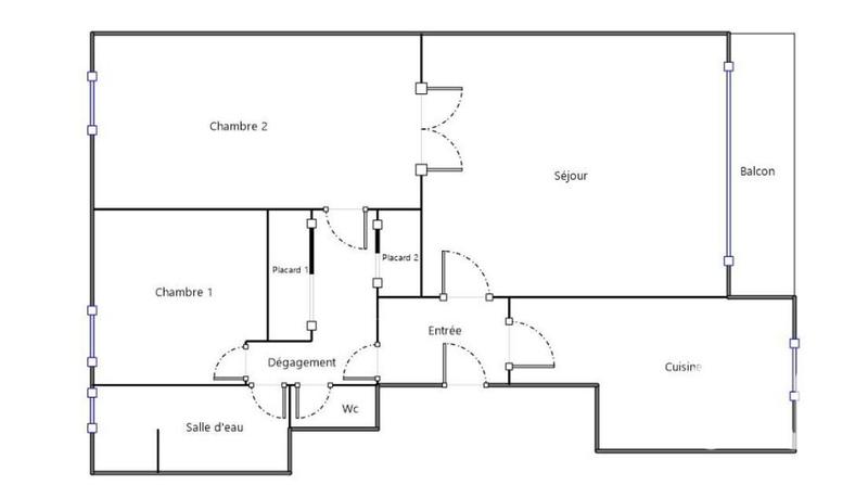 Appartement - 69 m² - 3 pièces