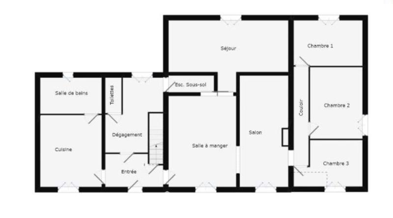 Maison - 127 m² - 6 pièces