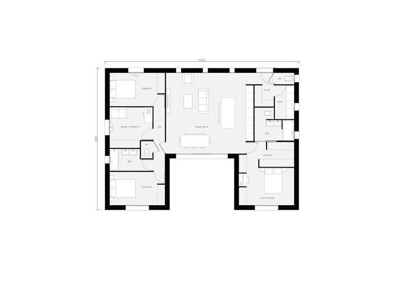 Maison - 120 m² - 5 pièces