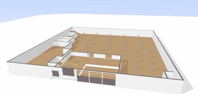 Local commercial - 5 000 m²