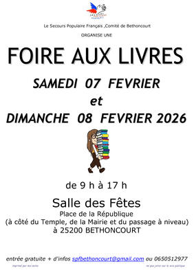 Foire aux Livres -Secours Populaire