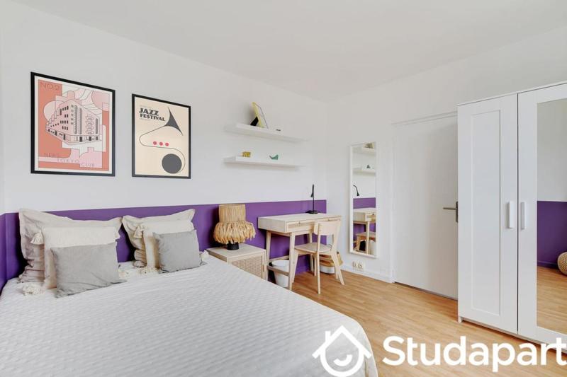 Chambre - 10 m² - 1 pièce