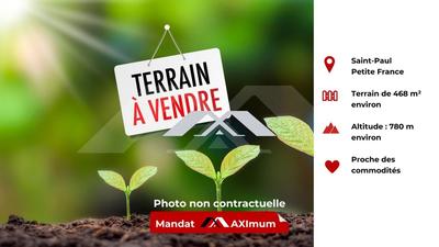 Terrain - 468 m²