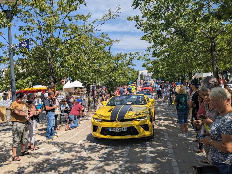 Arnage dans la course