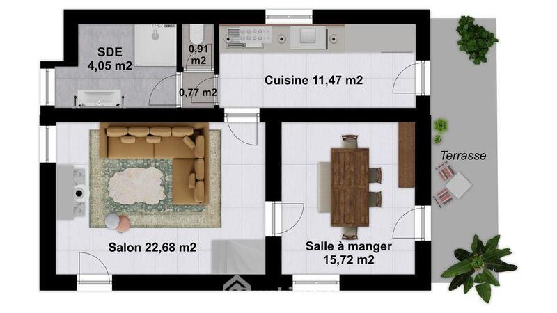 Maison - 115 m² - 4 pièces