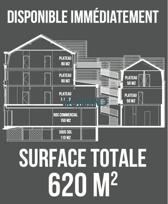 Local commercial - 620 m²