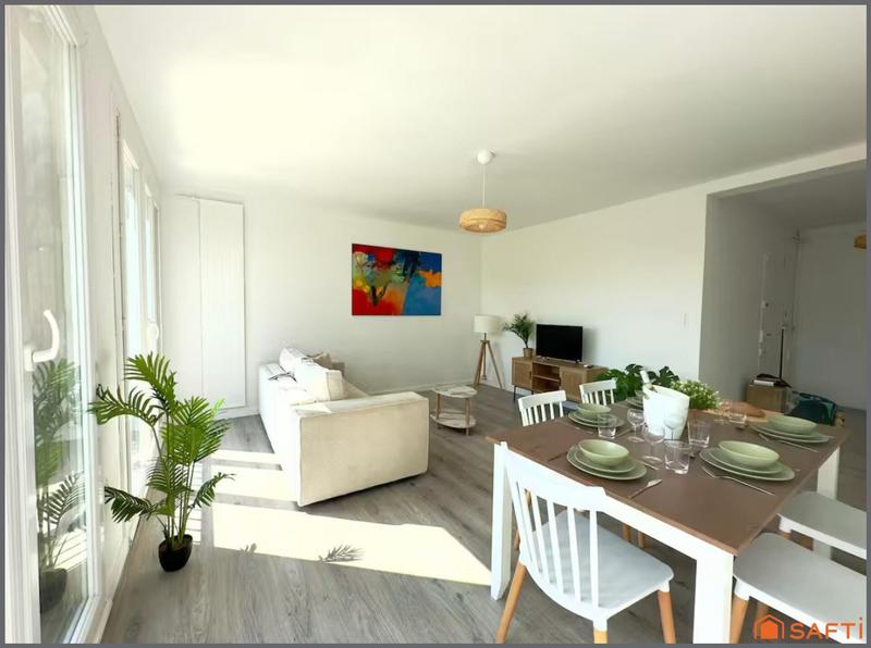 Appartement - 76 m² - 3 pièces