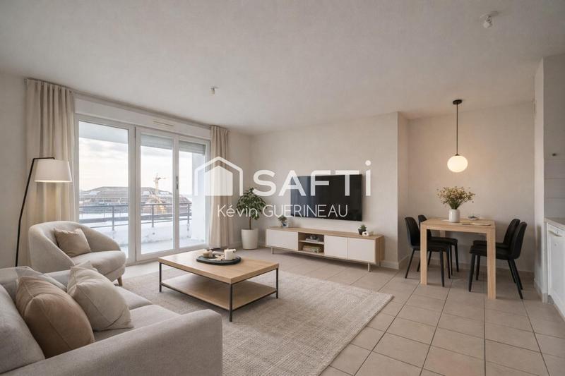 Appartement - 43 m² - 2 pièces