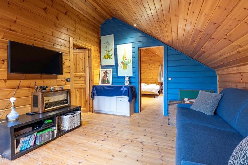 Maison de bois - 158 m² - 5 pièces