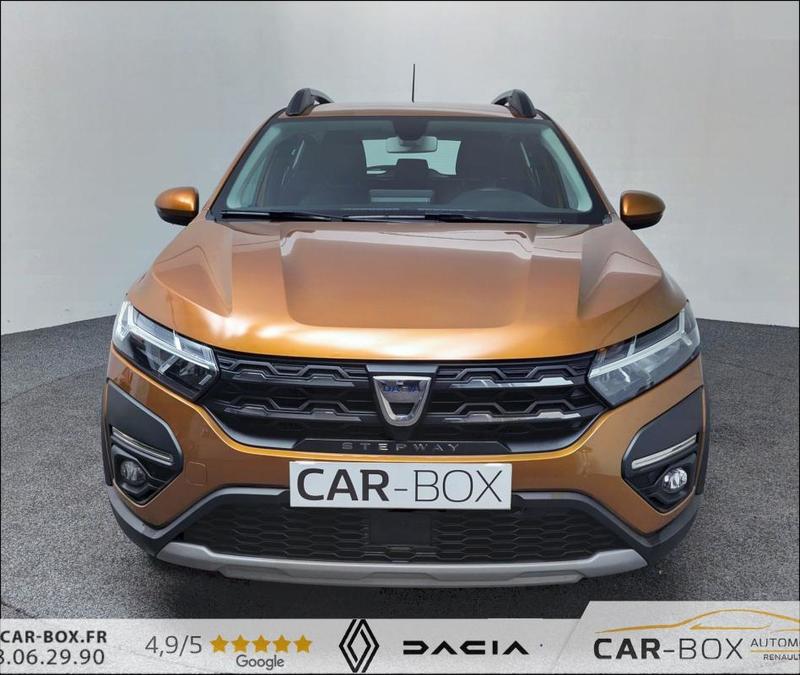 Dacia Sandero Stepway Tce 90 - 1ere Main-Gps-Camera-Carplay- Radars-Clim Auto-Jantes Alu