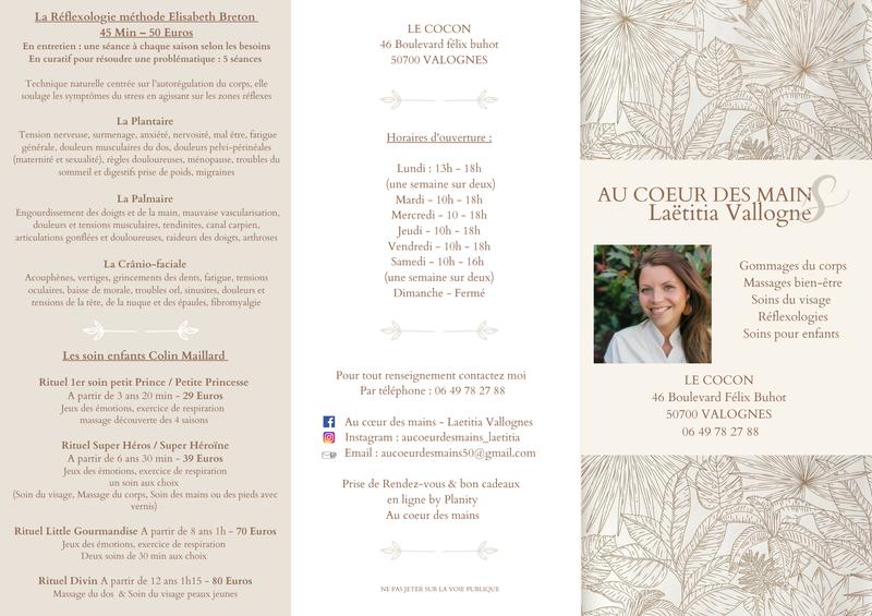 Au coeur des mains- Laetitia vallognes