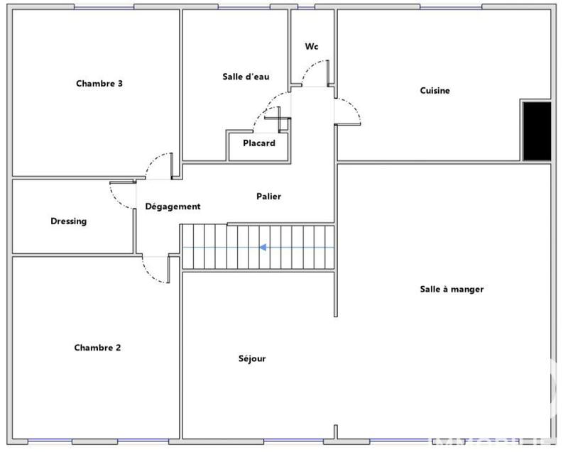 Maison - 88 m² - 5 pièces