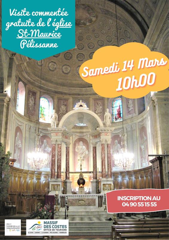 Visite commentée de l'église Saint-Maurice de Pélissanne