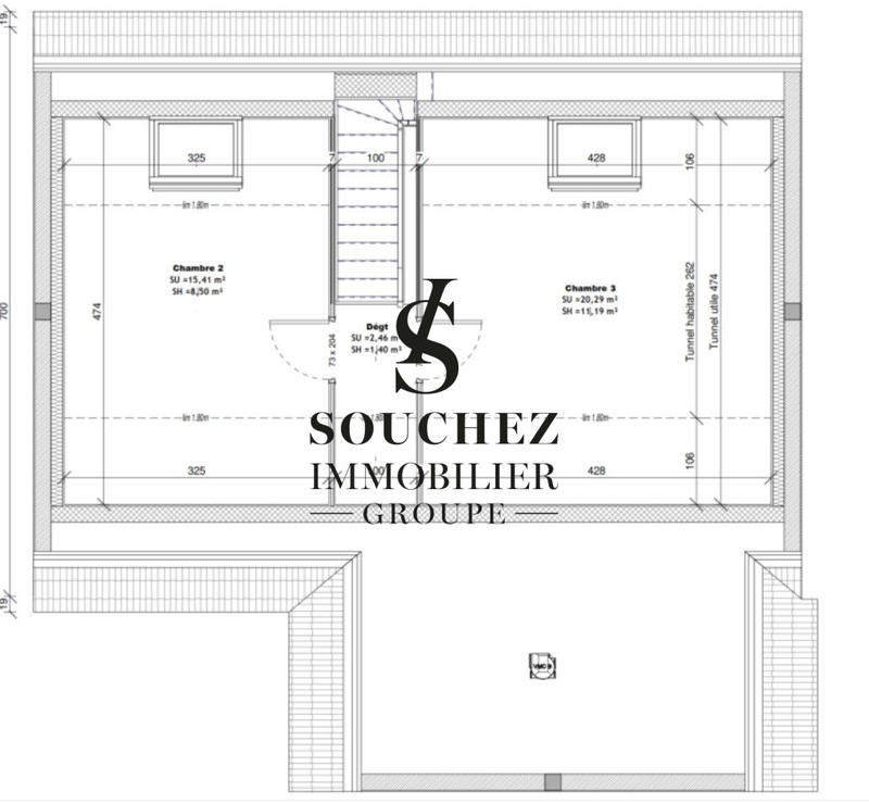 Maison - 85 m² - 6 pièces