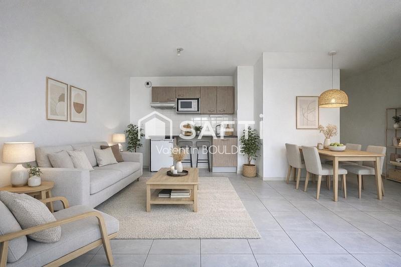 Appartement - 44 m² - 2 pièces