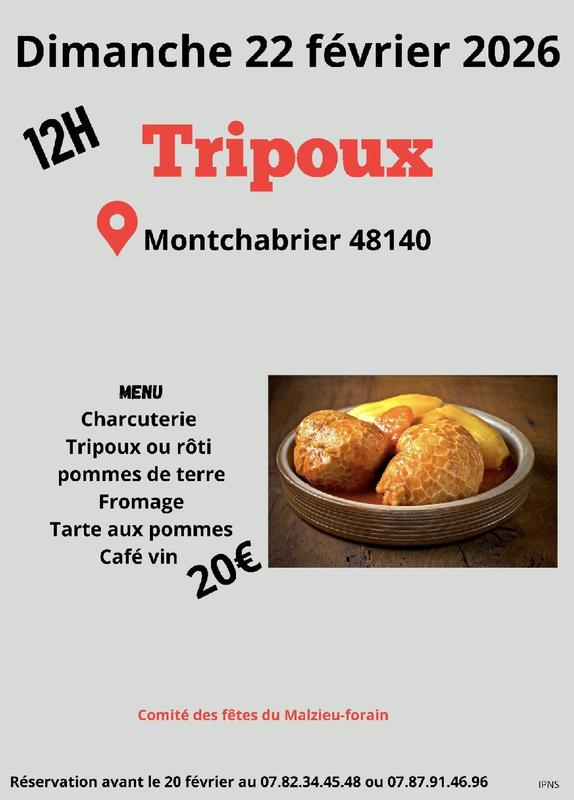 Tripoux au Montchabrier