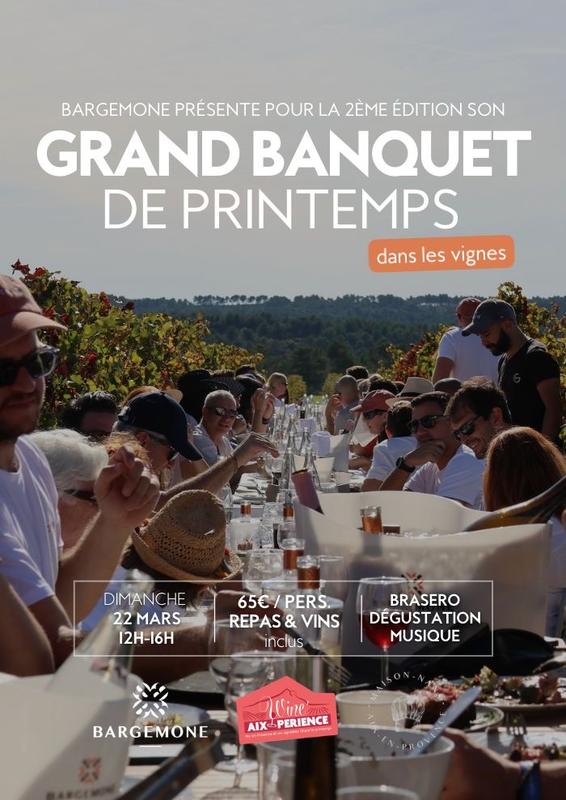 Grand Banquet de Printemps dans les Vignes au Domaine Bargemone