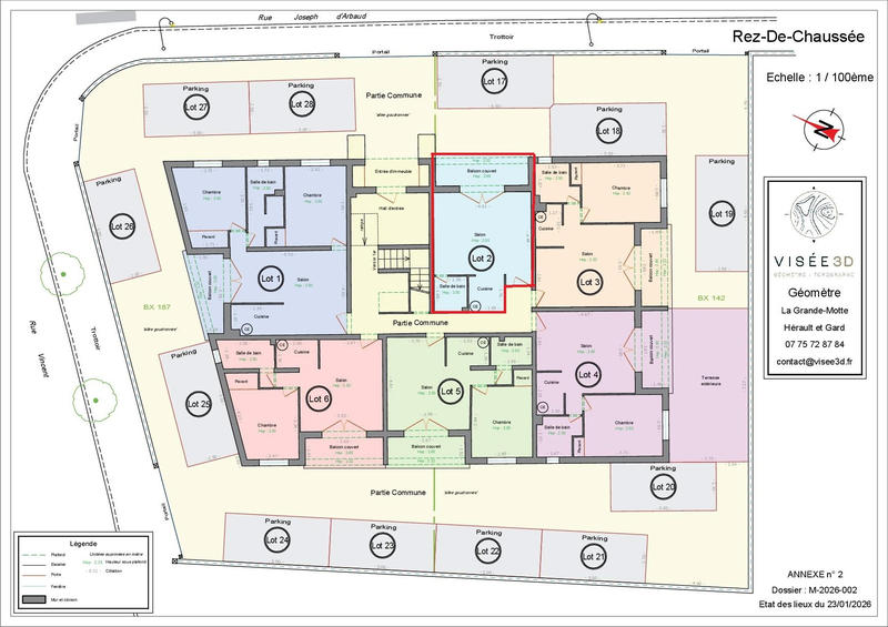 Appartement - 24 m² - 1 pièce