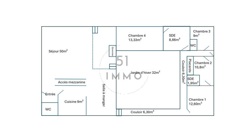 Maison - 170 m² - 7 pièces