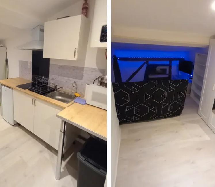 Studio - 13 m² - 1 pièce