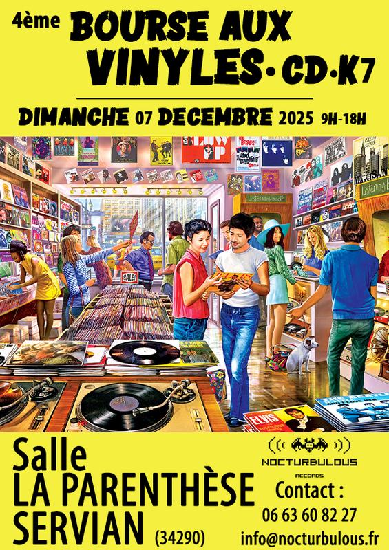 4ème bourse aux vinyles nocturbulous records