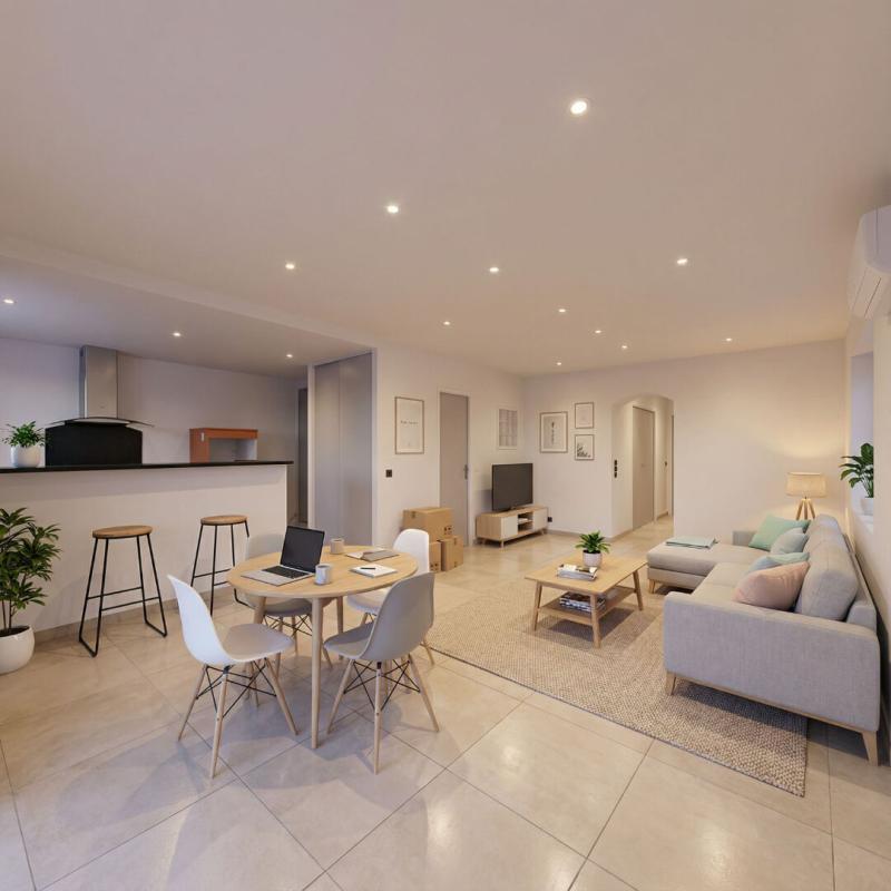 Appartement - 63 m² - 3 pièces