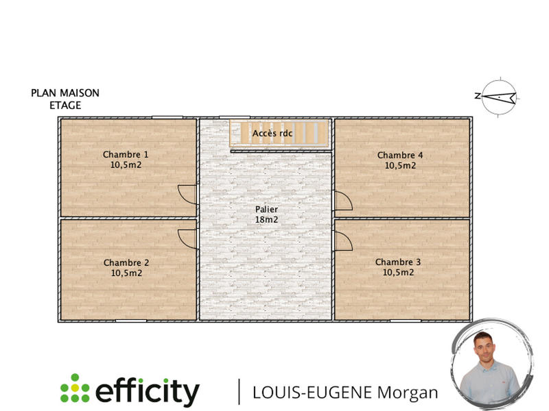 Longère - 118 m² - 5 pièces