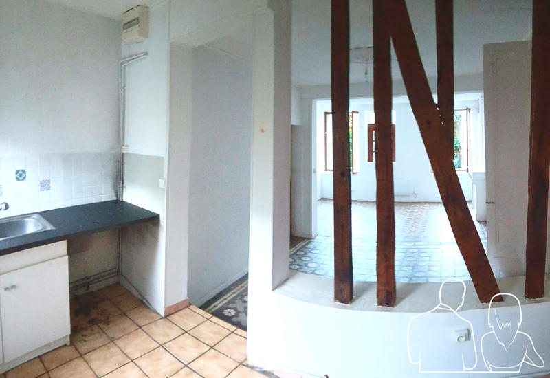 Maison ancienne - 97 m² - 5 pièces