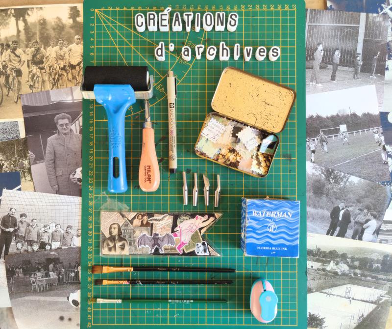 Atelier créatif aux archives de l'Eure