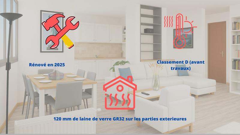 Appartement - 133 m² - 5 pièces