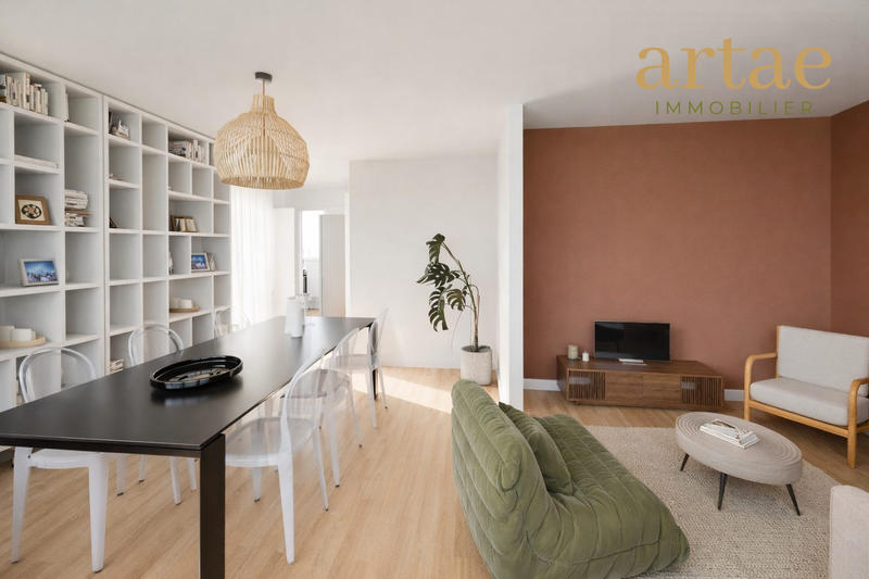 Appartement - 83 m² - 5 pièces