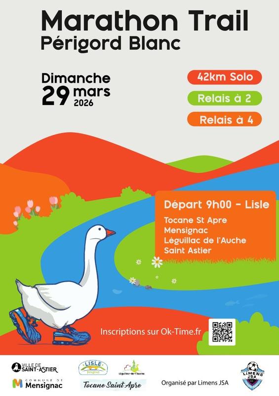 2e édition Marathon trail du Périgord blanc