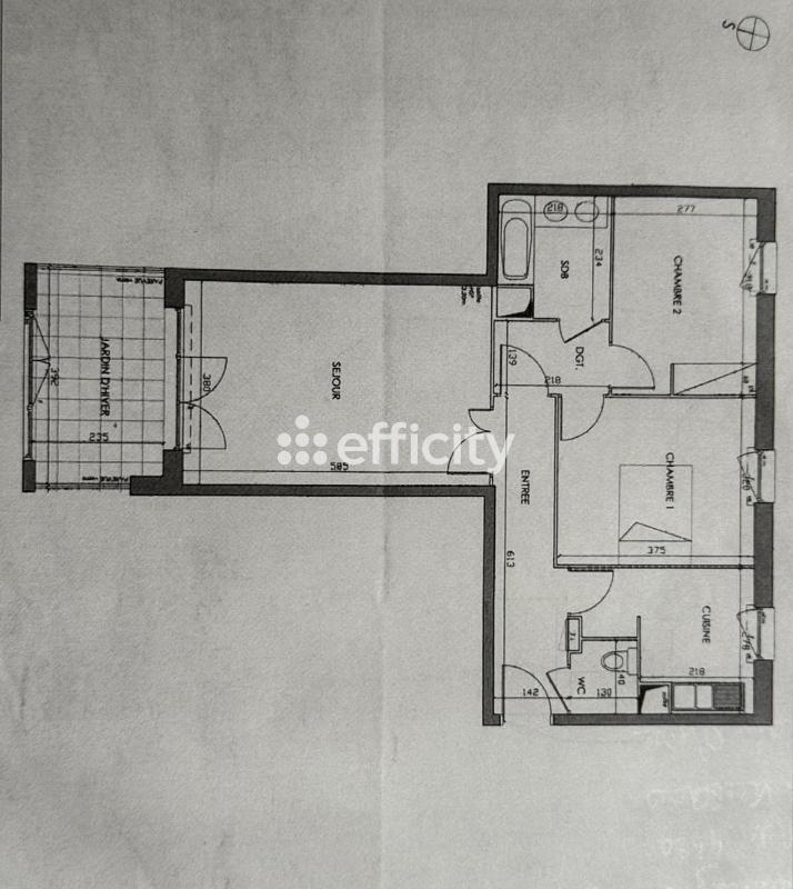 Appartement - 69 m² - 3 pièces
