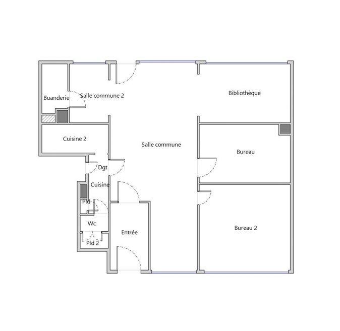 Immeuble - 105 m² - 4 pièces