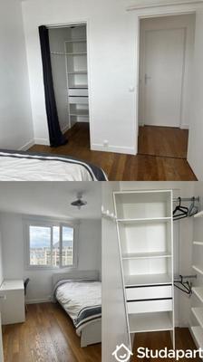 Chambre - 12 m² - 1 pièce