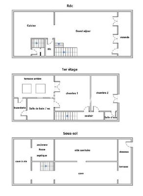 Maison - 123 m² - 4 pièces