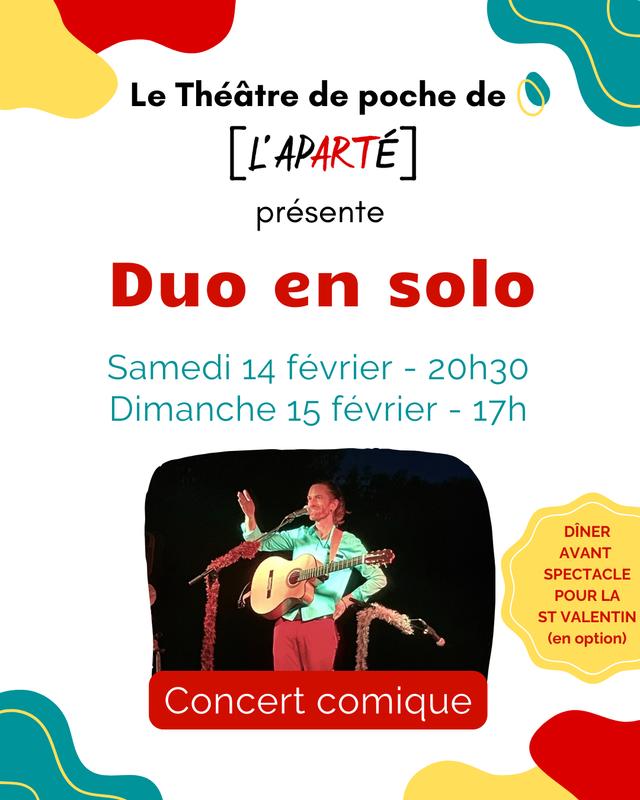 Concert comique : Duo en solo au
