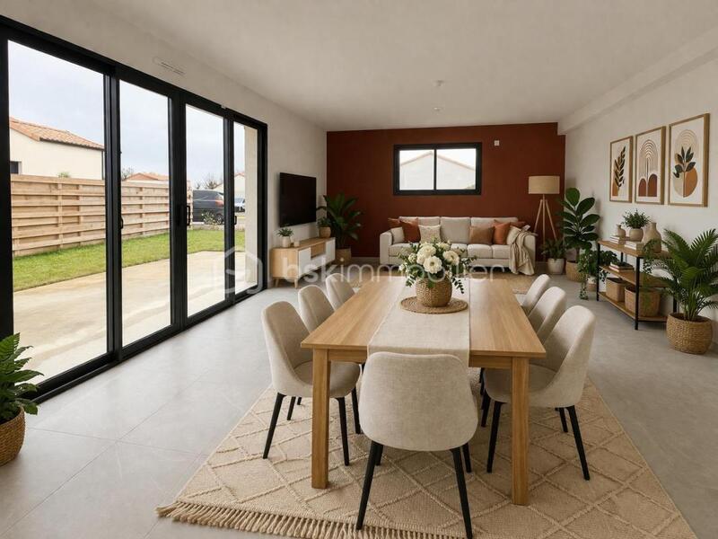 Maison de ville - 125 m² - 6 pièces