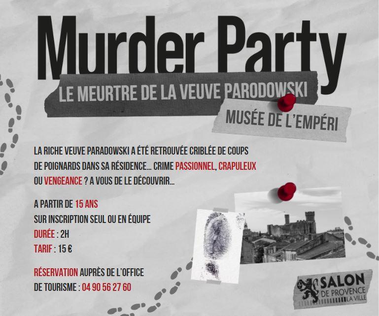 Murder Party : le meurtre de la veuve Parodowski