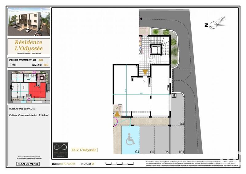 Local commercial - 80 m²