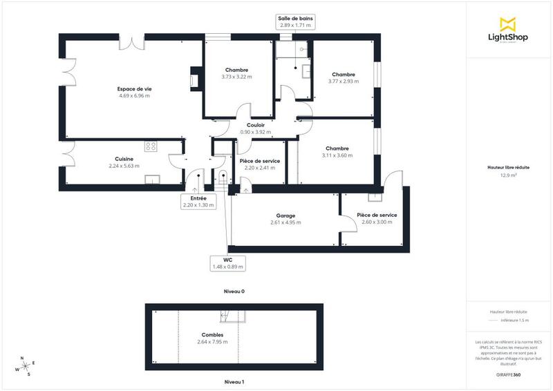 Maison - 106 m² - 4 pièces