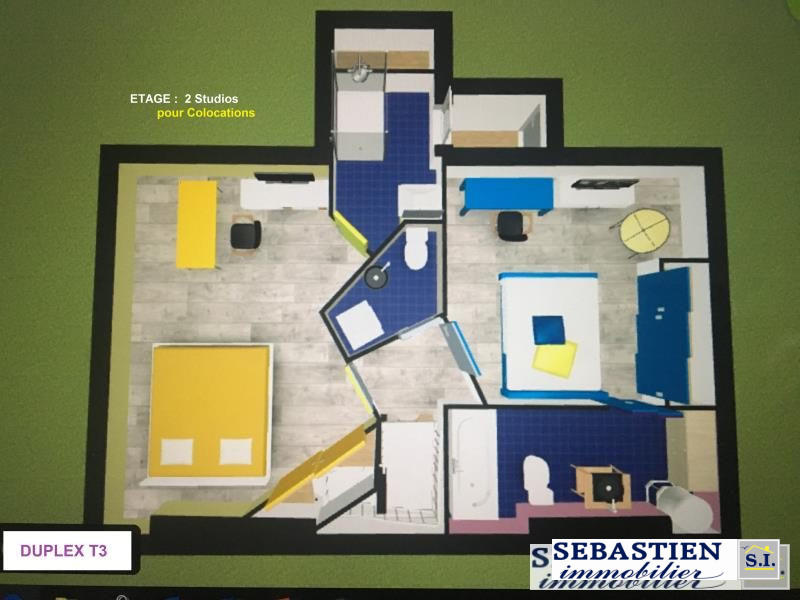 Duplex - 84 m² - 5 pièces