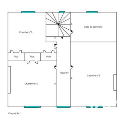 Maison de ville - 150 m² - 6 pièces