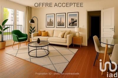 Appartement - 72 m² - 3 pièces