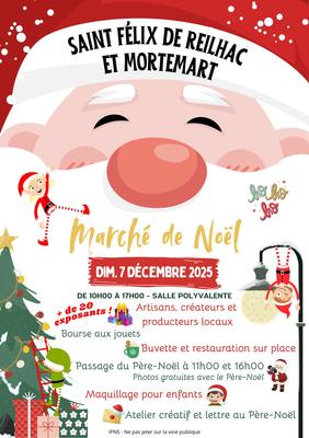 Marché de Noël à Saint-Félix de Reilhac et Mortemart