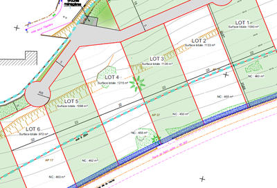 Terrain de lotissements - 972 m²