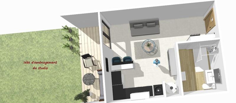 Appartement - 31 m² - 1 pièce