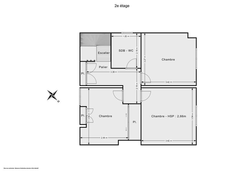 Maison - 90 m² - 4 pièces