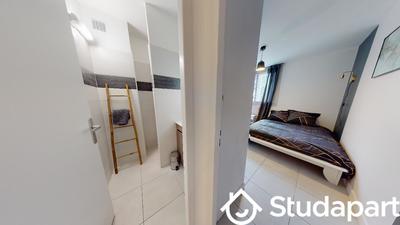 Chambre - 11 m² - 1 pièce